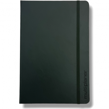 2 planer 2026 B5 (XL 16x24cm) Organizer, Kalendarz, Notatnik; oprawa CIEMNA BUTELKOWA ZIELEŃ