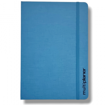 2 planer 2026 B5 (XL 16x24cm) Organizer, Kalendarz, Notatnik; oprawa LAZUROWY BŁĘKIT