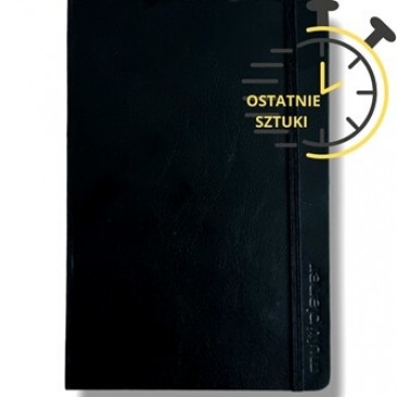 2 planer 2025 B5 (XL 16x24cm) Organizer, Kalendarz, Notatnik; oprawa GŁĘBOKA CZERŃ