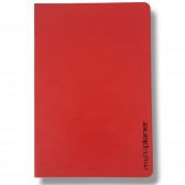 2 planer 2026 B5 (XL 16x24cm) Organizer, Kalendarz, Notatnik; oprawa CZERWIEŃ "ferrari red"