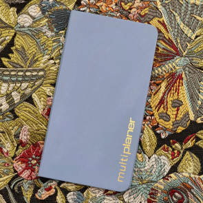 Pocket Personal Noter S Mini (B6 9x17cm) GŁADKI, baby blue