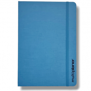 2 planer 2026 B5 (XL 16x24cm) Organizer, Kalendarz, Notatnik; oprawa LAZUROWY BŁĘKIT