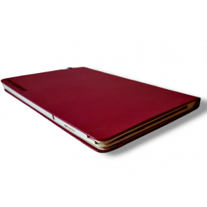 2 planer 2026 B5 (XL 16x24cm) Organizer, Kalendarz, Notatnik; oprawa KARMINOWA CZERWIEŃ